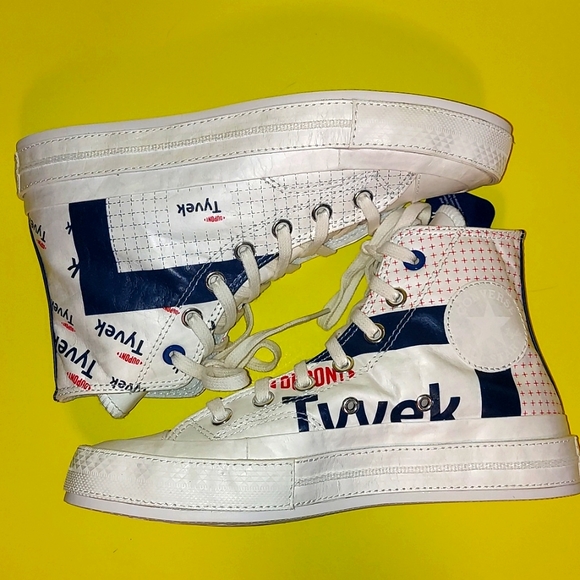 Converse Shoes - Converse Tyvek Limited Edition High Top Sneaker women's size 7 men's size 5